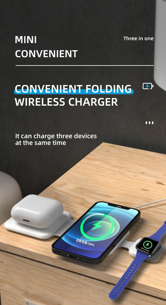 3-in-1 magnetic charging station for iPhone 17