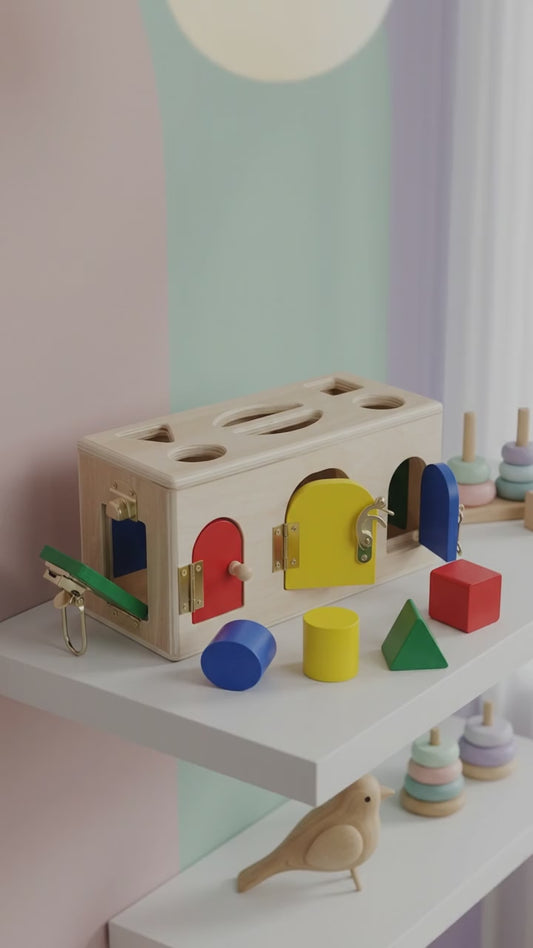 KOKOKA™ Shape & Learn Wooden Activity Box