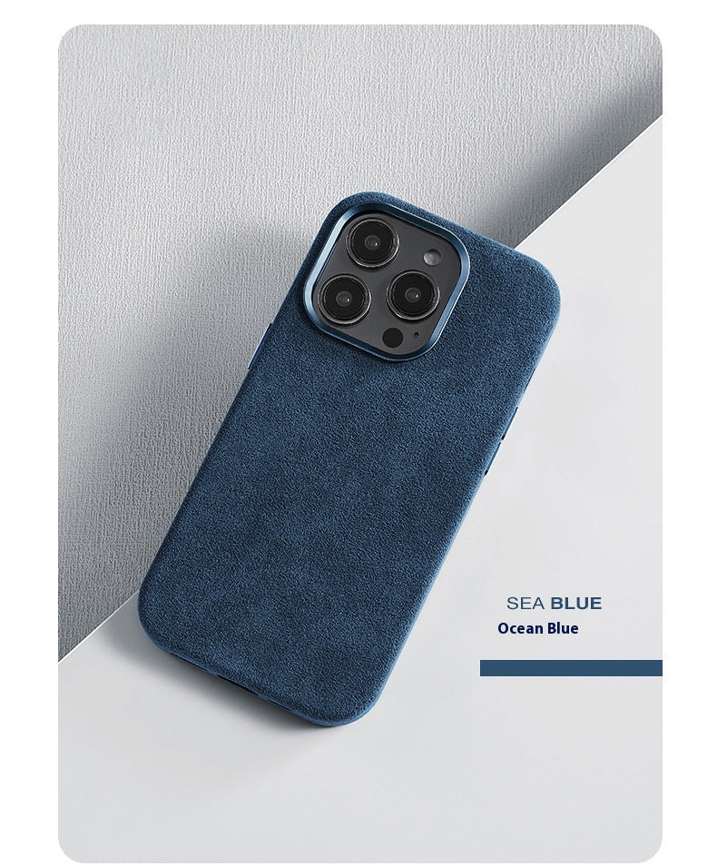 Suede luxe MagSafe case for iPhone 17
